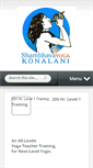 Mobile Screenshot of konalaniyoga.org